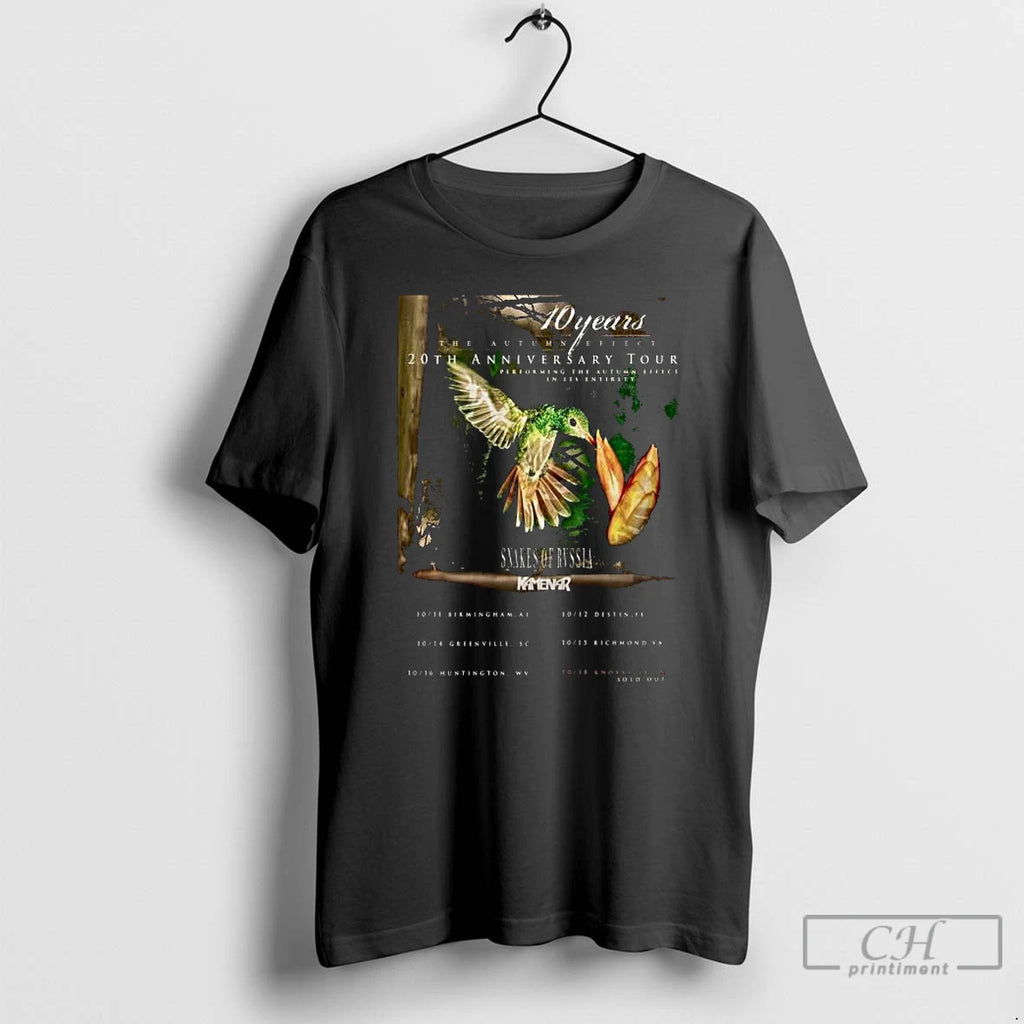 Classic 10 Years The Autumn Effect 10th Anniversary Tour October 2025 Long Sleve T Shirts