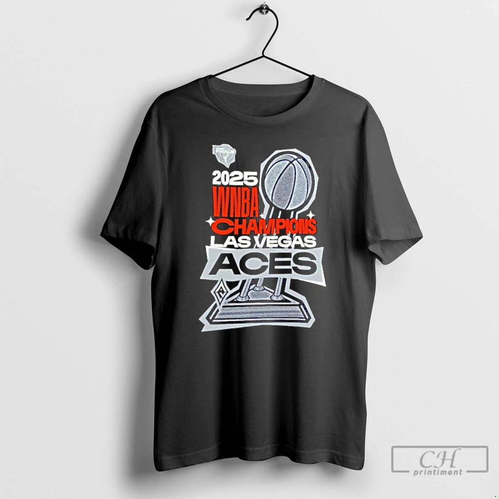 Classic 2025 Wnba Champions Las Vegas Aces Cups T Shirts