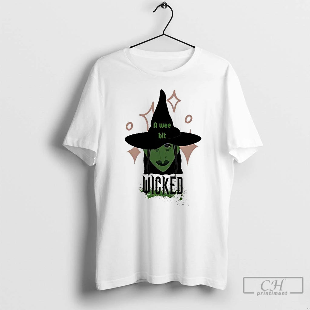 Classic A Wee Bit Wicked For Halloween T Shirts