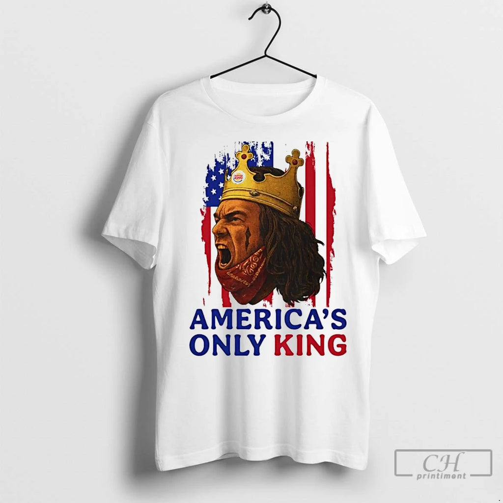 Classic Americas Only King Trump Cartoon