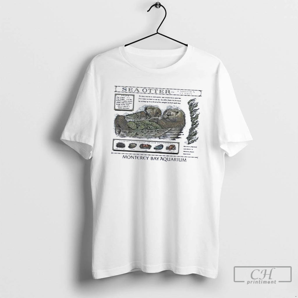 Classic Aquarium In Monterey Bay Vintage Sea Otter T Shirts