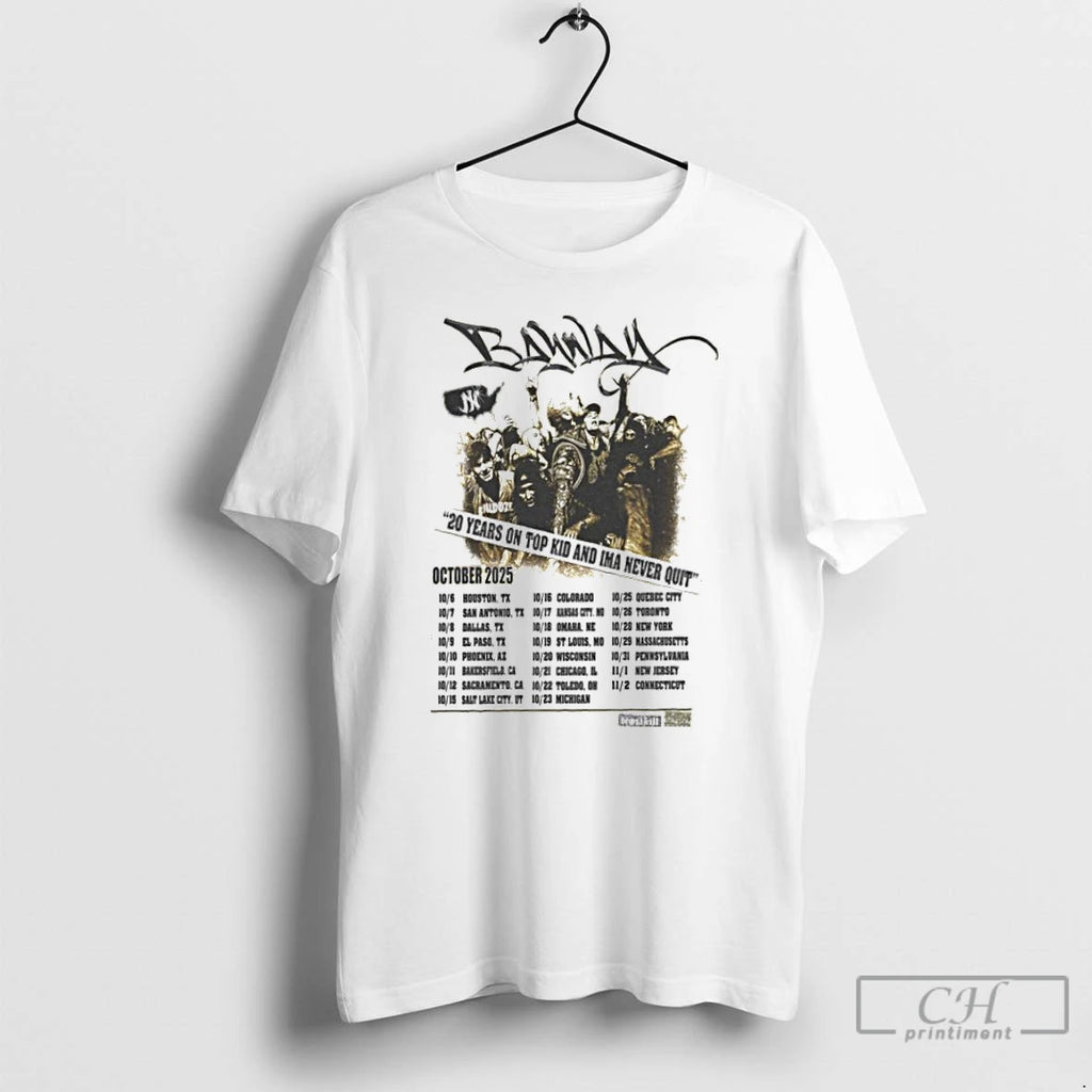 Classic Banway 20 Years On Top Kid And Ima Never Quit October 2025 T Shirts