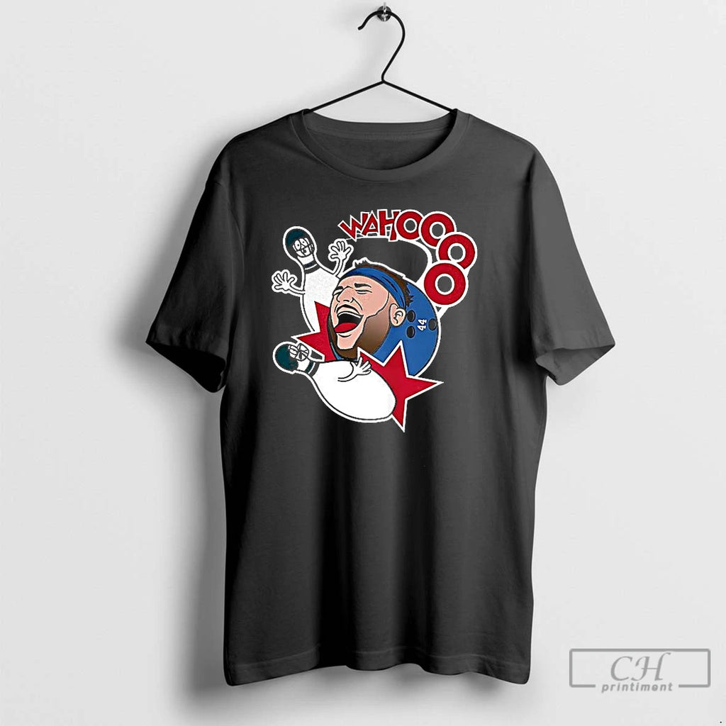 Classic Cam Skattebo New York Giants Wahoo Skattebo T Shirts