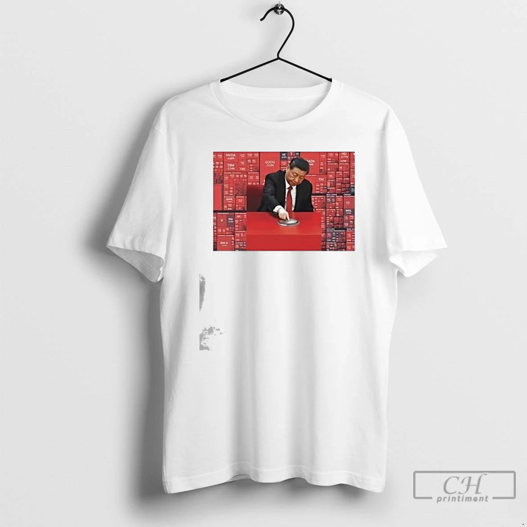 Classic Chaos Xi Jinping Photo T Shirts