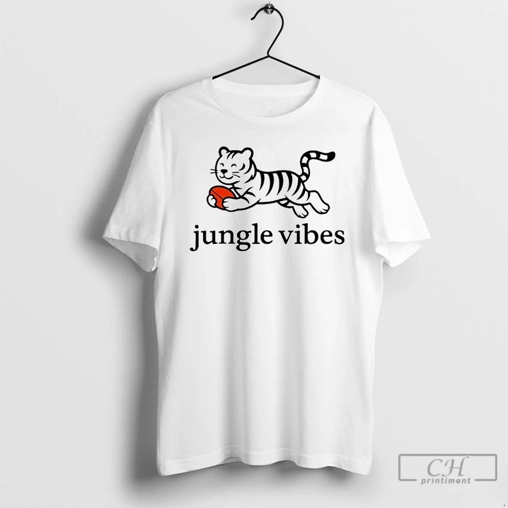 Classic Cincinnati Cyclones Jungle Vibes Run Wild White Tiger Ornaments T Shirts