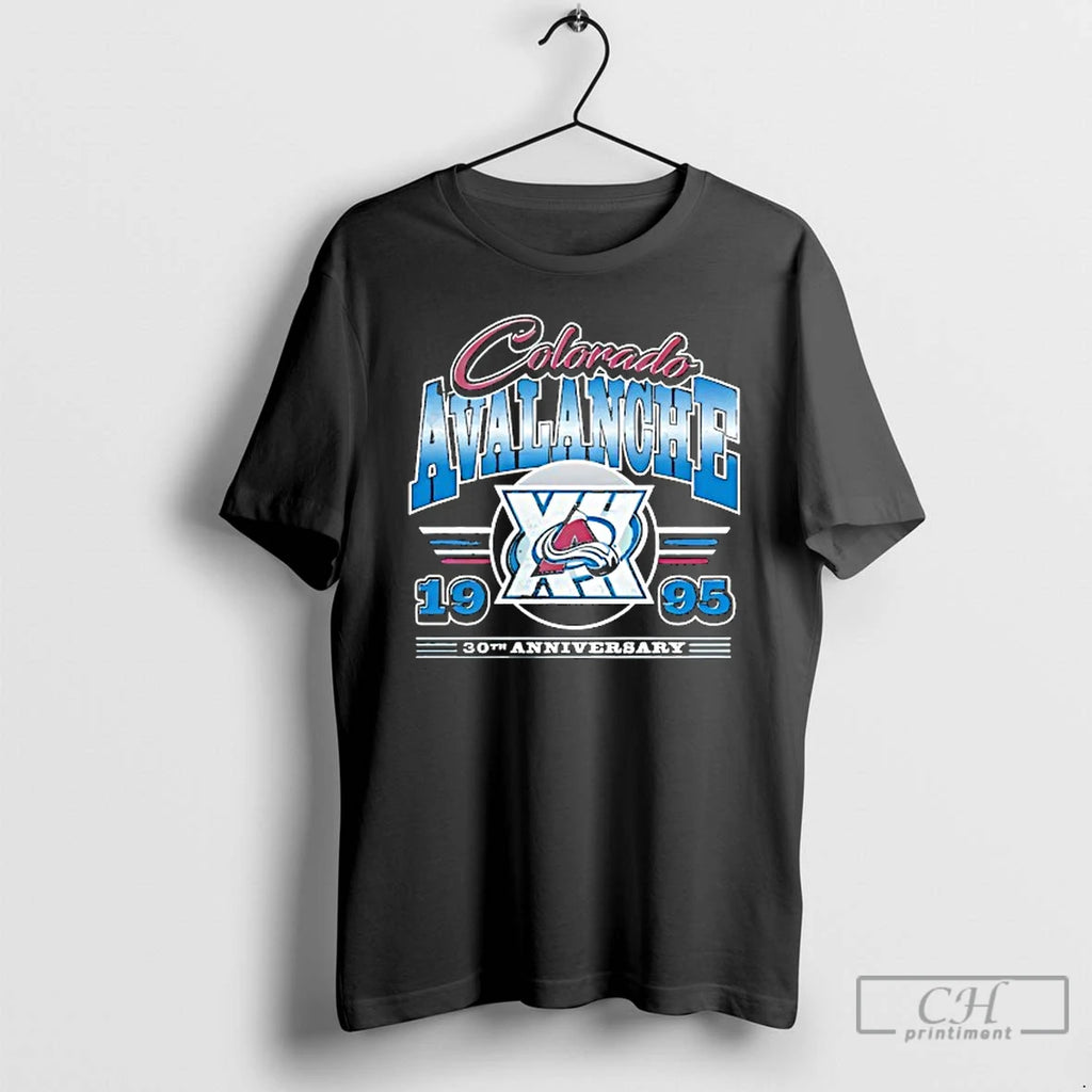 Classic Colorado Avalancha 30th Anniversary 1995 2025 T Shirts