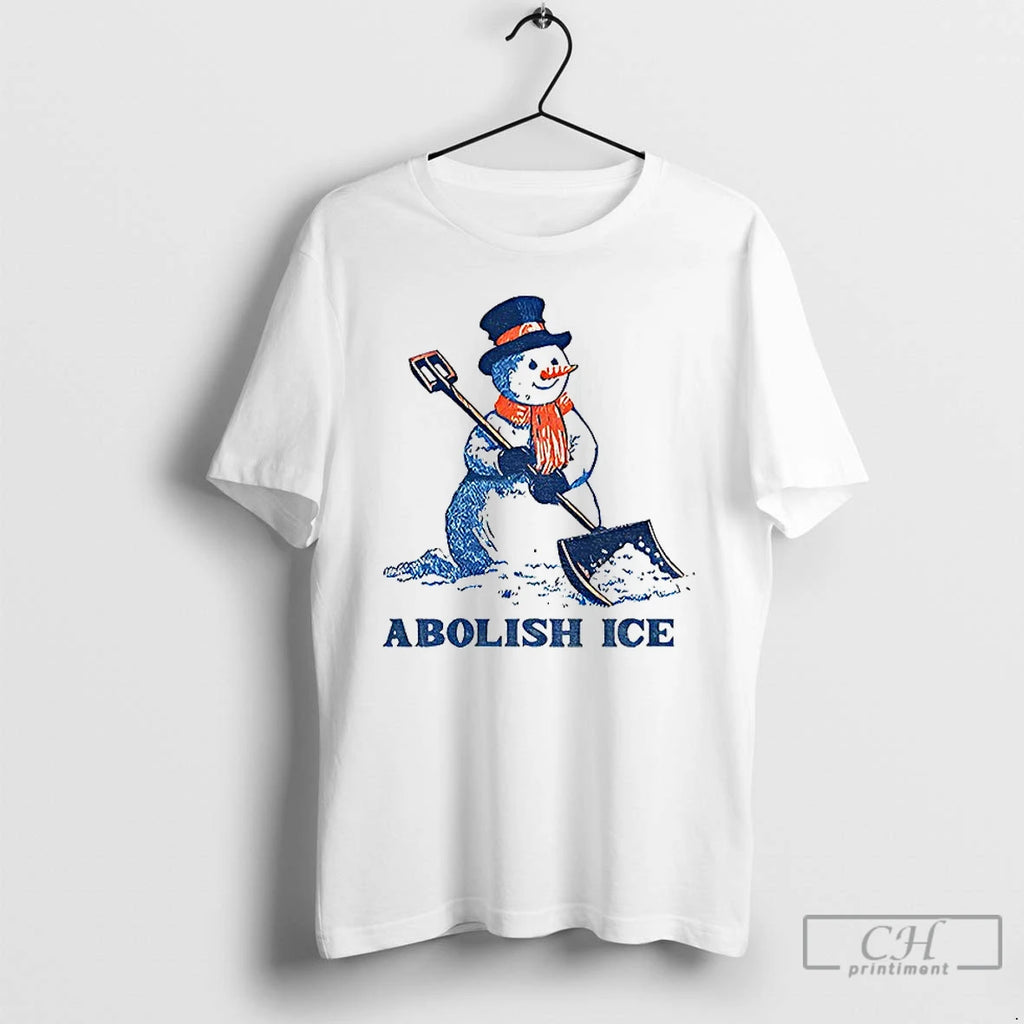 Classic Cute Snowman Abolish Ice Snow Christmas