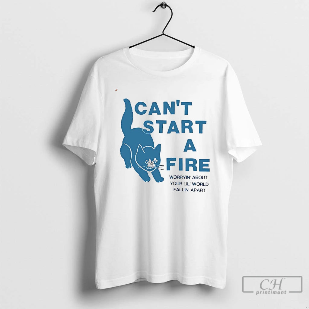 Classic Dancing In The Dark Cant Start A Fire Cat T Shirts