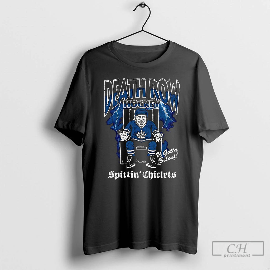 Classic Death Row Hockey Spittin Chiclets U Gotta Beleaf