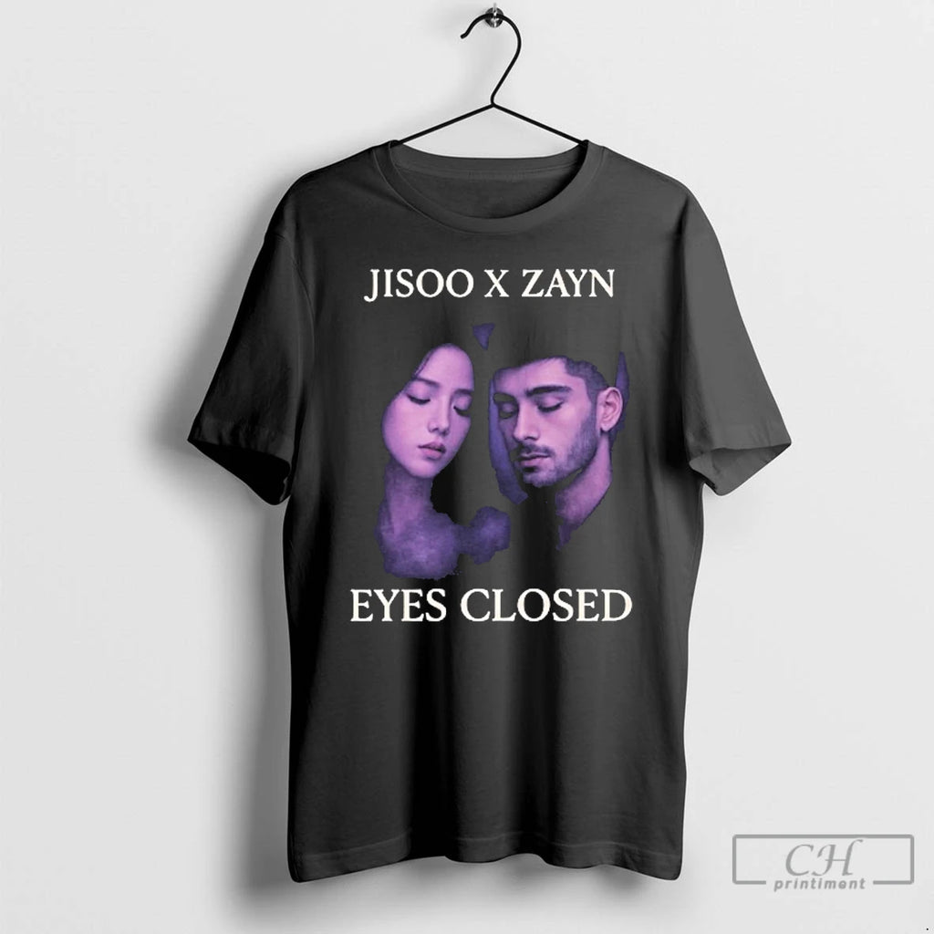 Classic Design Isoo X Zayn Eyes Cloed Music T Shirts