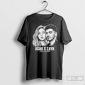Classic Design Jisoo Zayn Eyes Closed 2025 T Shirts