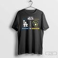 Classic Dodgers Vs Brewers 2025 Postseason Nlcs T Shirts