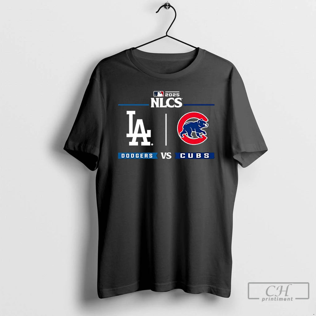 Classic Dodgers Vs Cubs 2025 Postseason Nlcs T Shirts