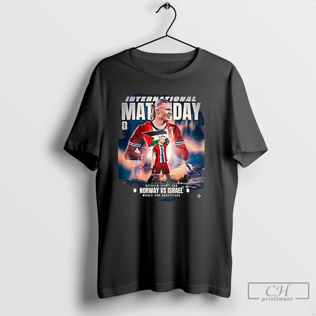 Classic Erling Haaland International Math Day T Shirts
