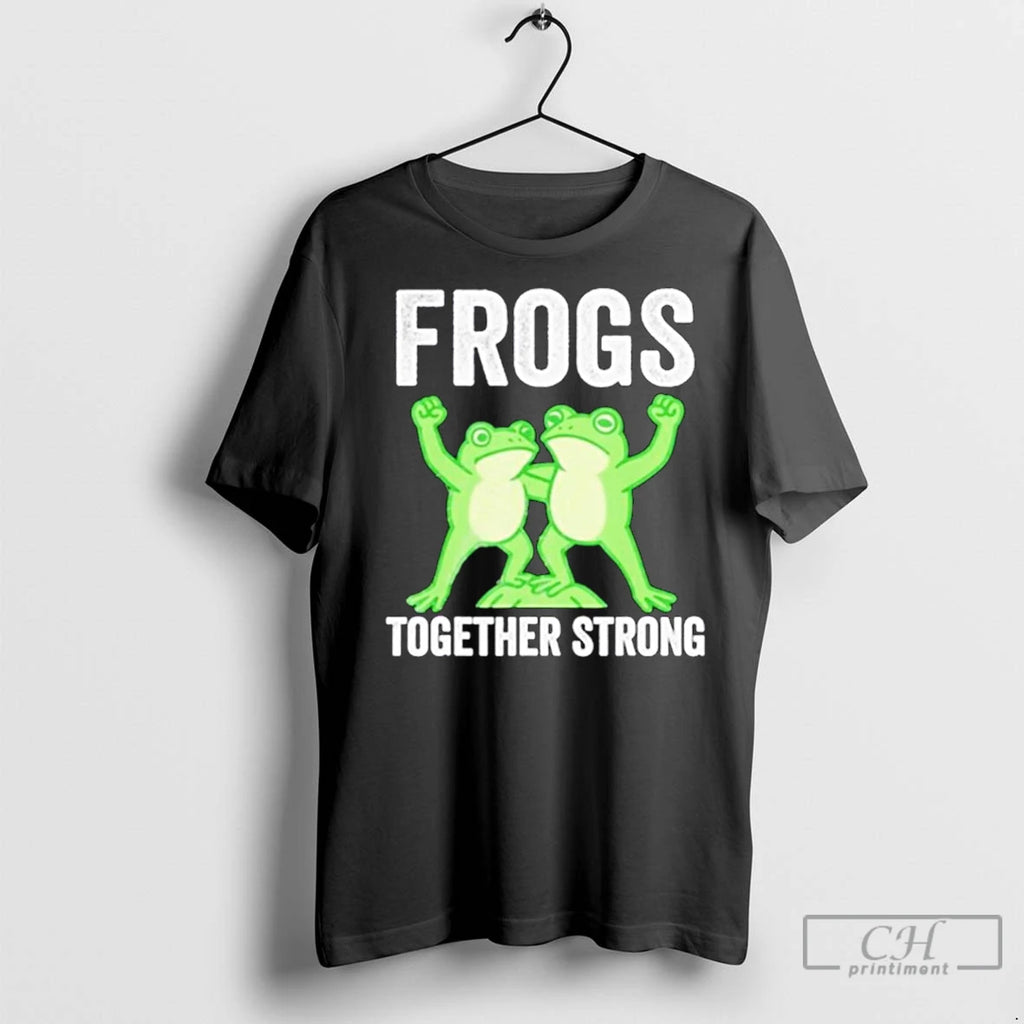 Classic Frogs Together Strong Portland Frog Protest