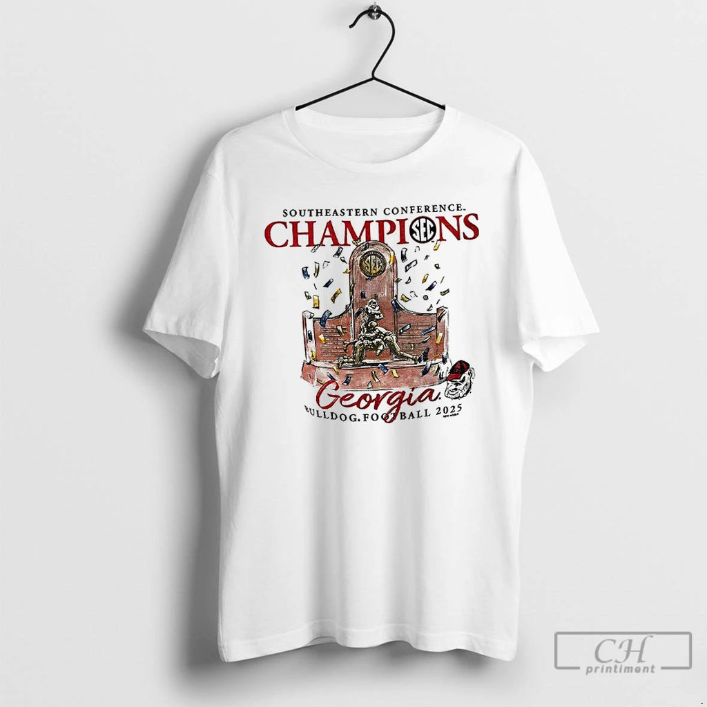 Classic Georgia Bulldogs 2025 Sec Champions Trophy Southeastern Conference