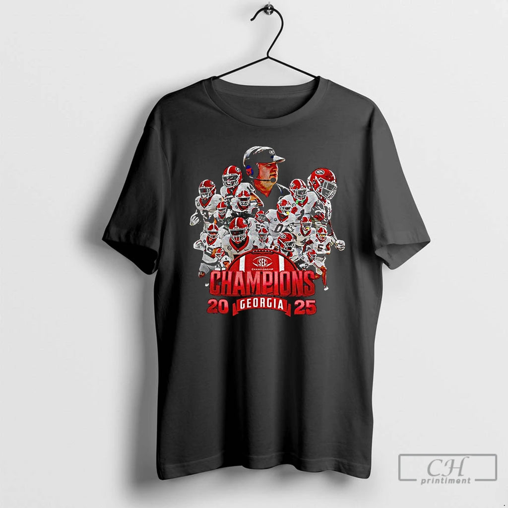 Classic Georgia Bulldogs Victory Go Dawgs Sec Championship 2025