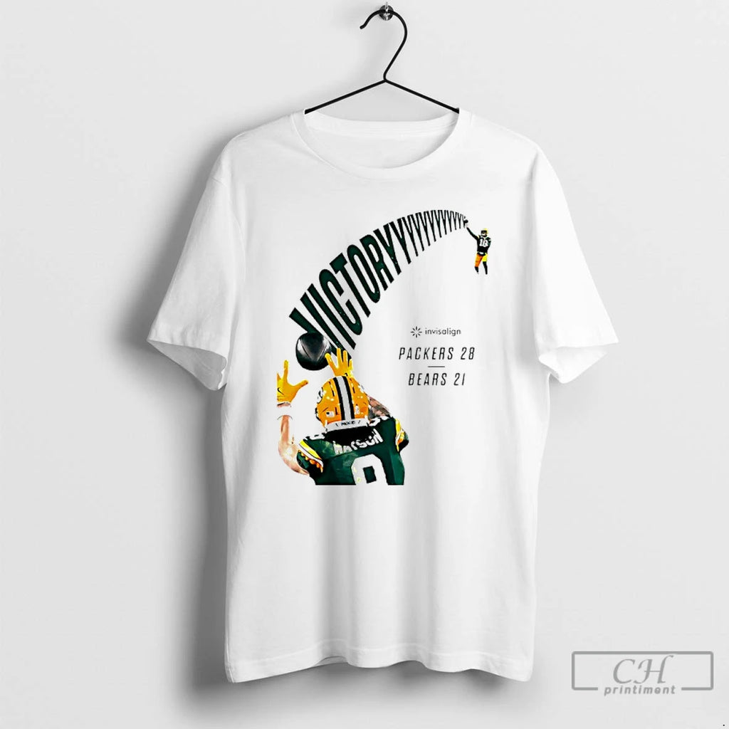 Classic Green Bay Packers Victory 28 21 Bears