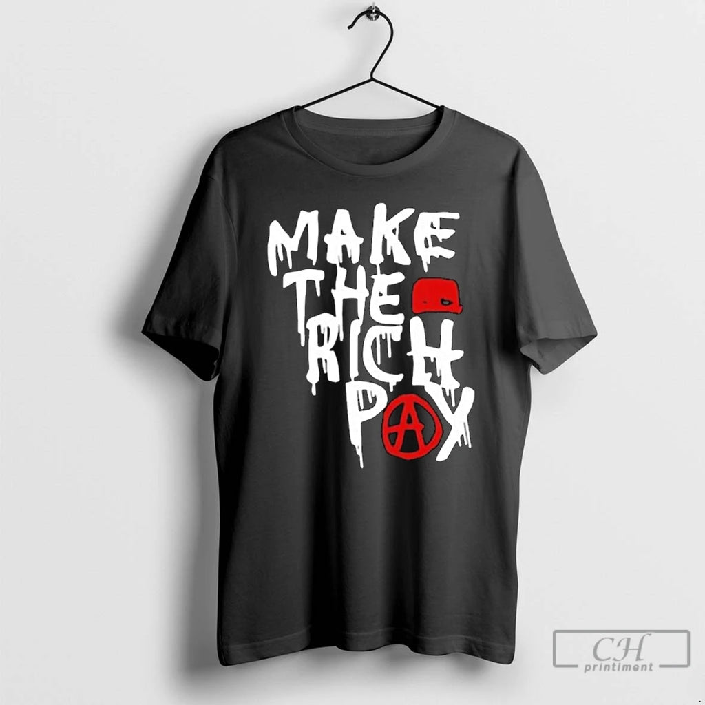 Classic Hasan Piker Make The Rich Pay Long Sleve T Shirts