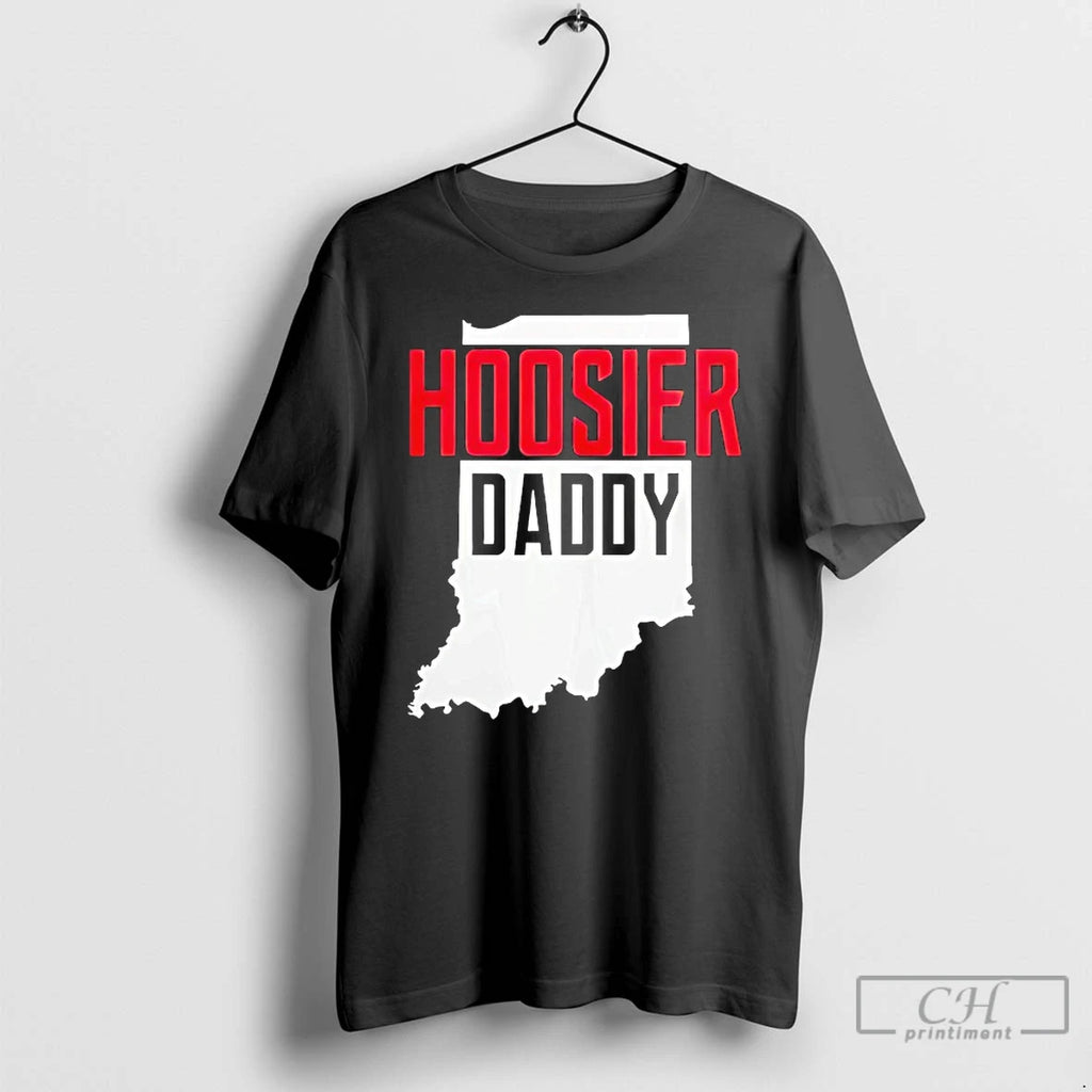 Classic Hoosier Daddy Indiana State Map