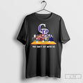 Classic Horror Movie Characters You Cant Sit With Us Colorado Rockies Halloween T Shirts