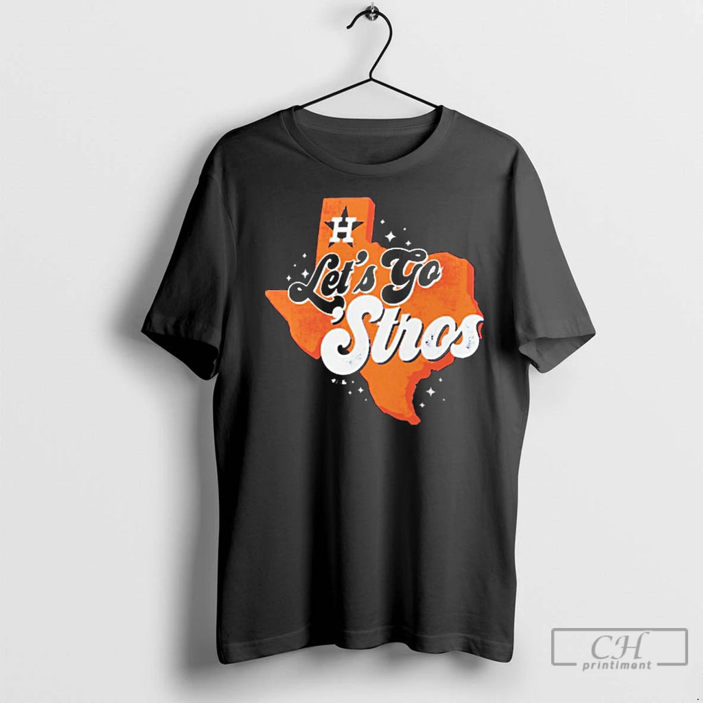 Classic Houston Astros Lets Go Stros Map
