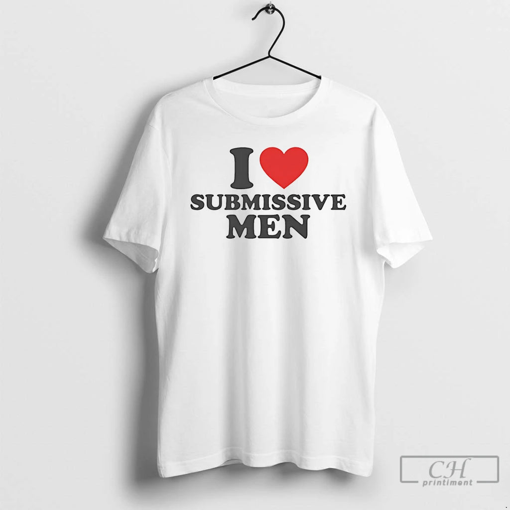 Classic I Love Submissive Men Heart