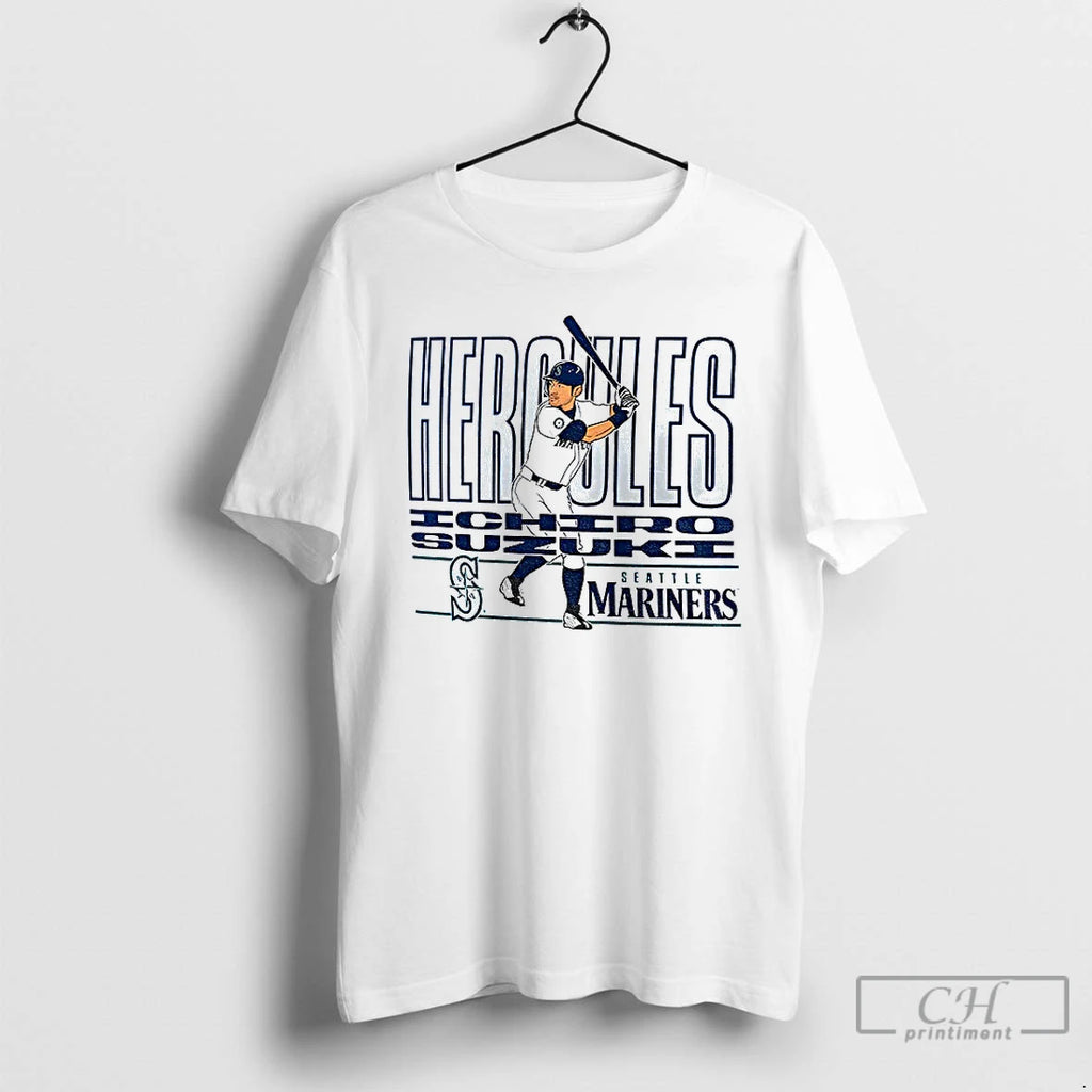 Classic Ichiro Suzuki Seattle Mariners Baseball Mlb Hercules Players