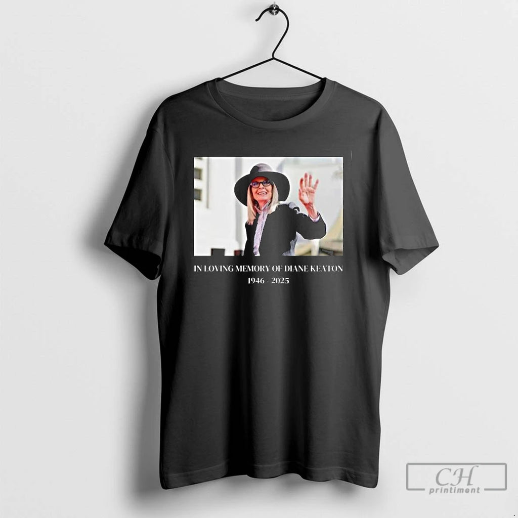 Classic In Loving Memory Of Diane Keaton 1946 2025 Long Sleve T Shirts