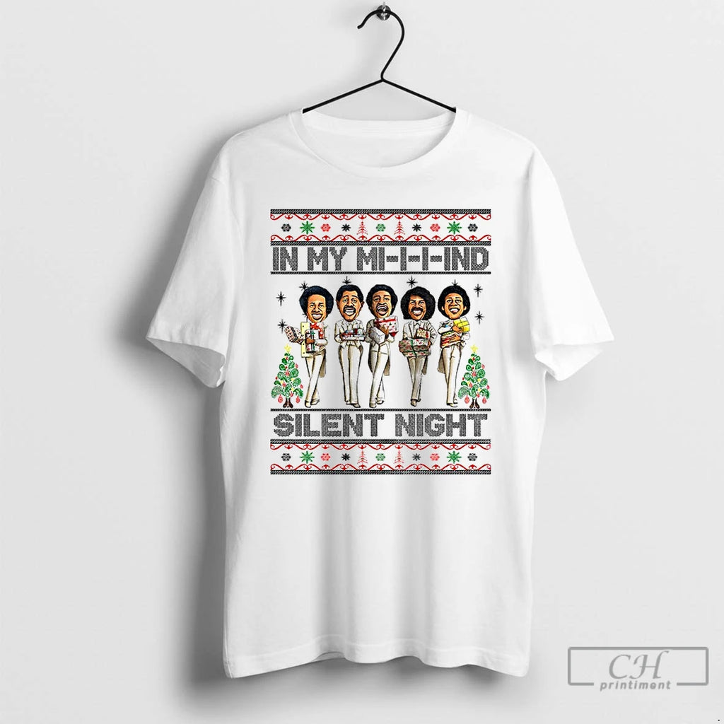 Classic In My Mind Silent Night African American Merry Christmas