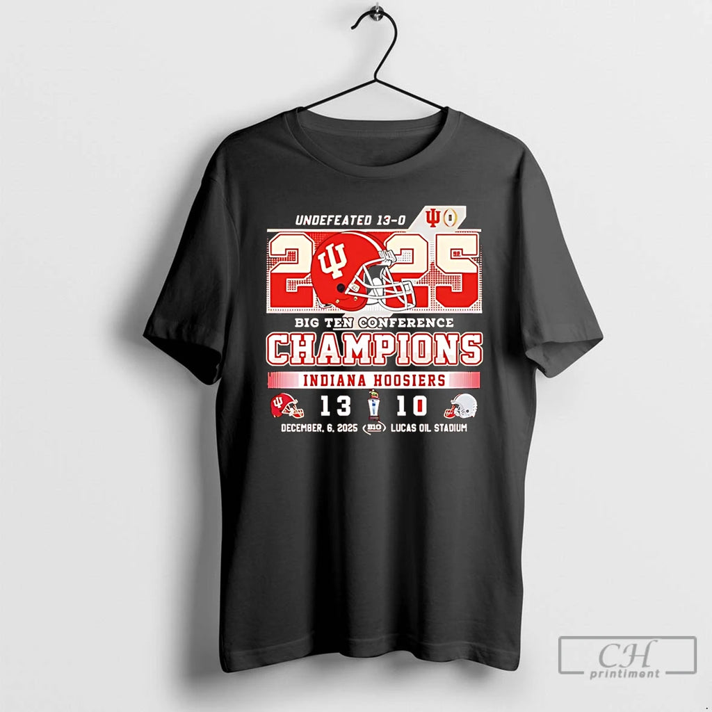 Classic Indiana 2025 Big Ten Champions 13 10 Score Hirt