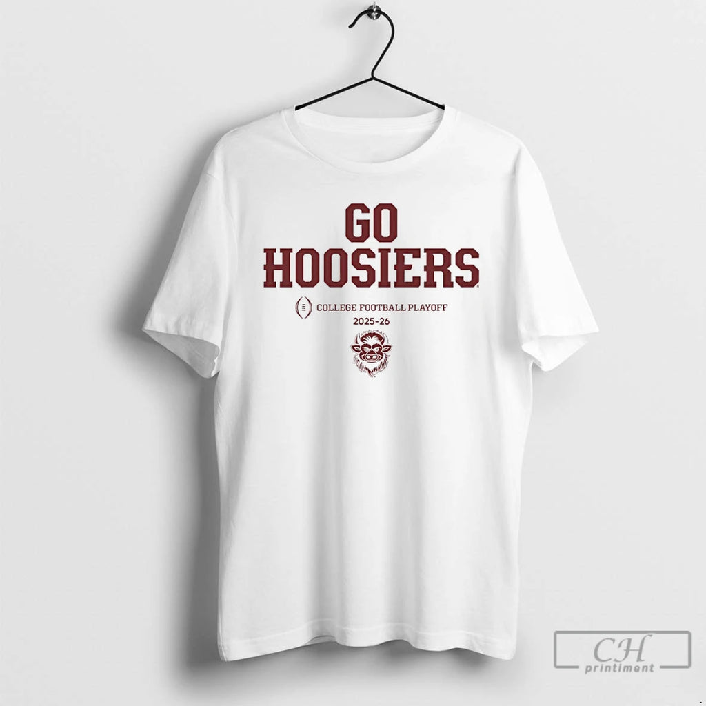 Classic Indiana Football Go Hoosiers Cfp Team Slogan 2025 26