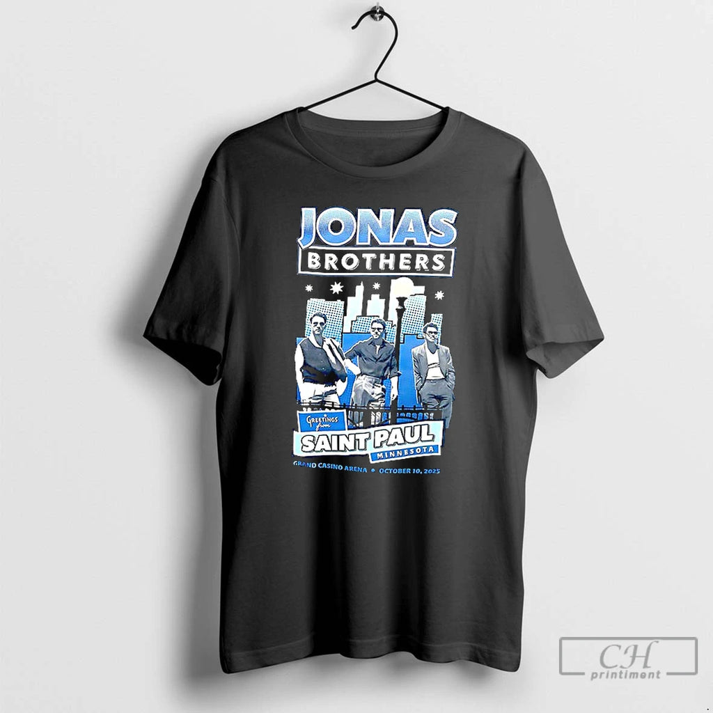 Classic Jonas Brothers Greetings From Saint Paul Minnesota T Shirs Sweater