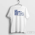 Classic La Dodgers Live Breathe Bleed Blue