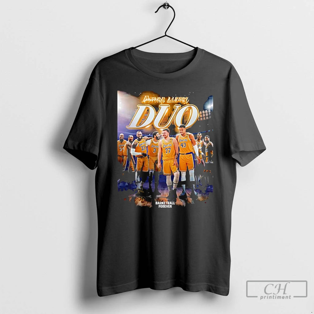 Classic La Lakers Furture Lakers Duo Doncic And Giannis Antetokounmpo T Shirts