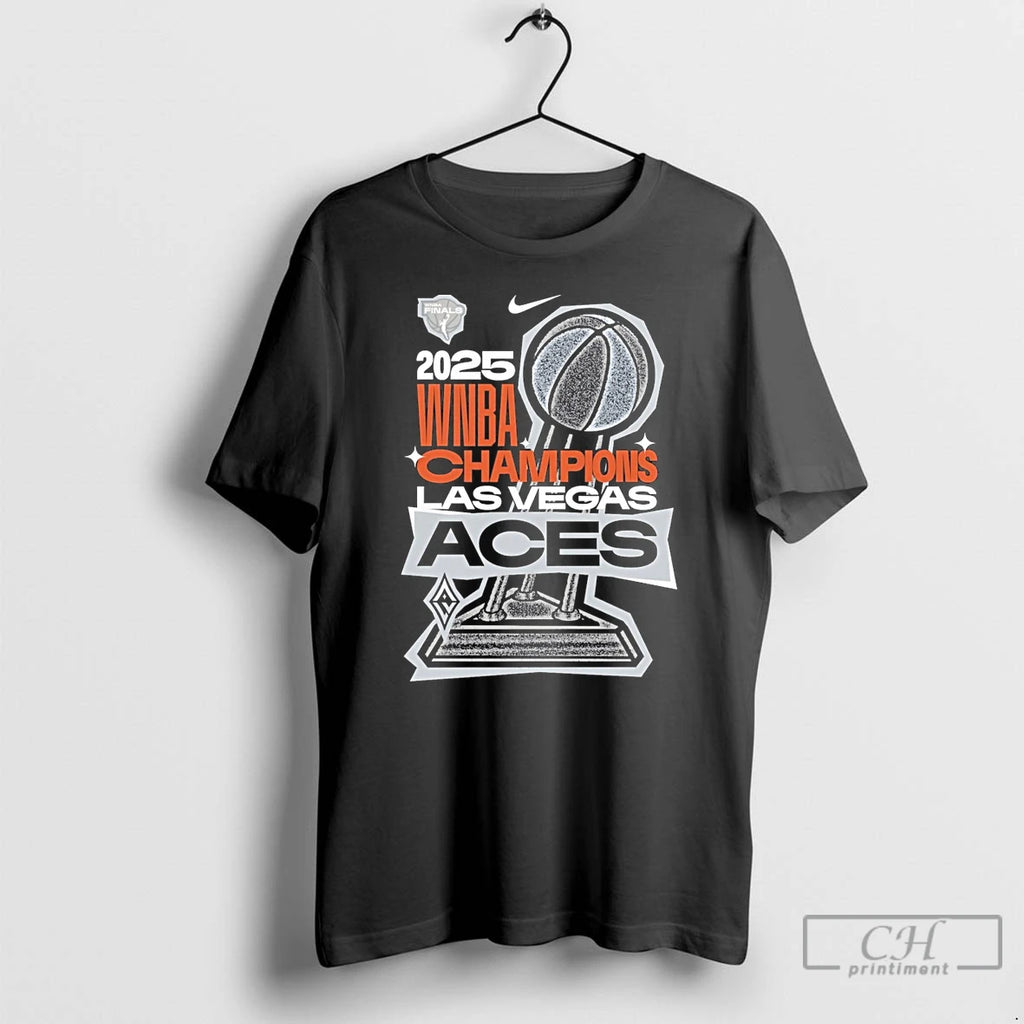 Classic Las Vegas Aces 2025 Champions T Shirts