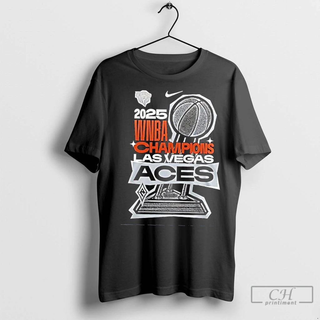 Classic Las Vegas Aces 2025 Wnba Champions 3 Times 2 Sided