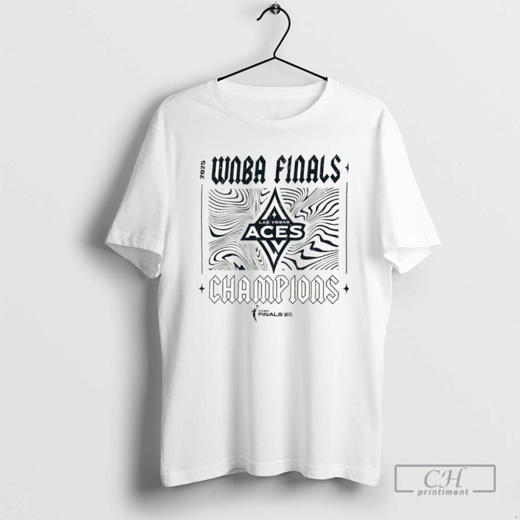 Classic Las Vegas Aces 2025 Wnba Finals Champions Victorious T Shirts