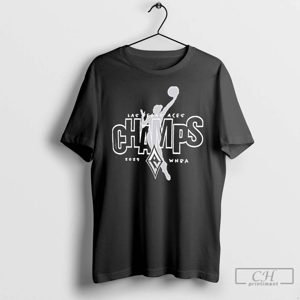 Classic Las Vegas Aces 2025 Wnba Finals Champions Victory T Shirts