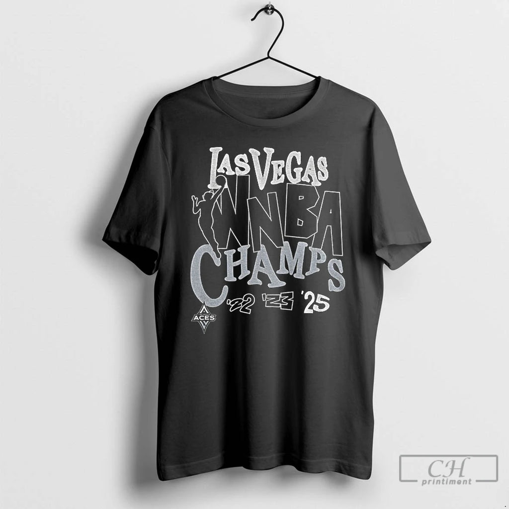 Classic Las Vegas Aces Basketball 22 23 25 Wnba Finals Champions T Shirts