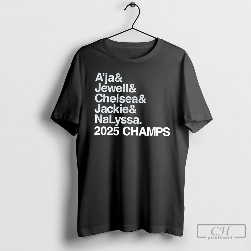 Classic Las Vegas Ampersand 2025 Champs Aja Jewell Chelsea Jackie And Nalyssa T Shirts
