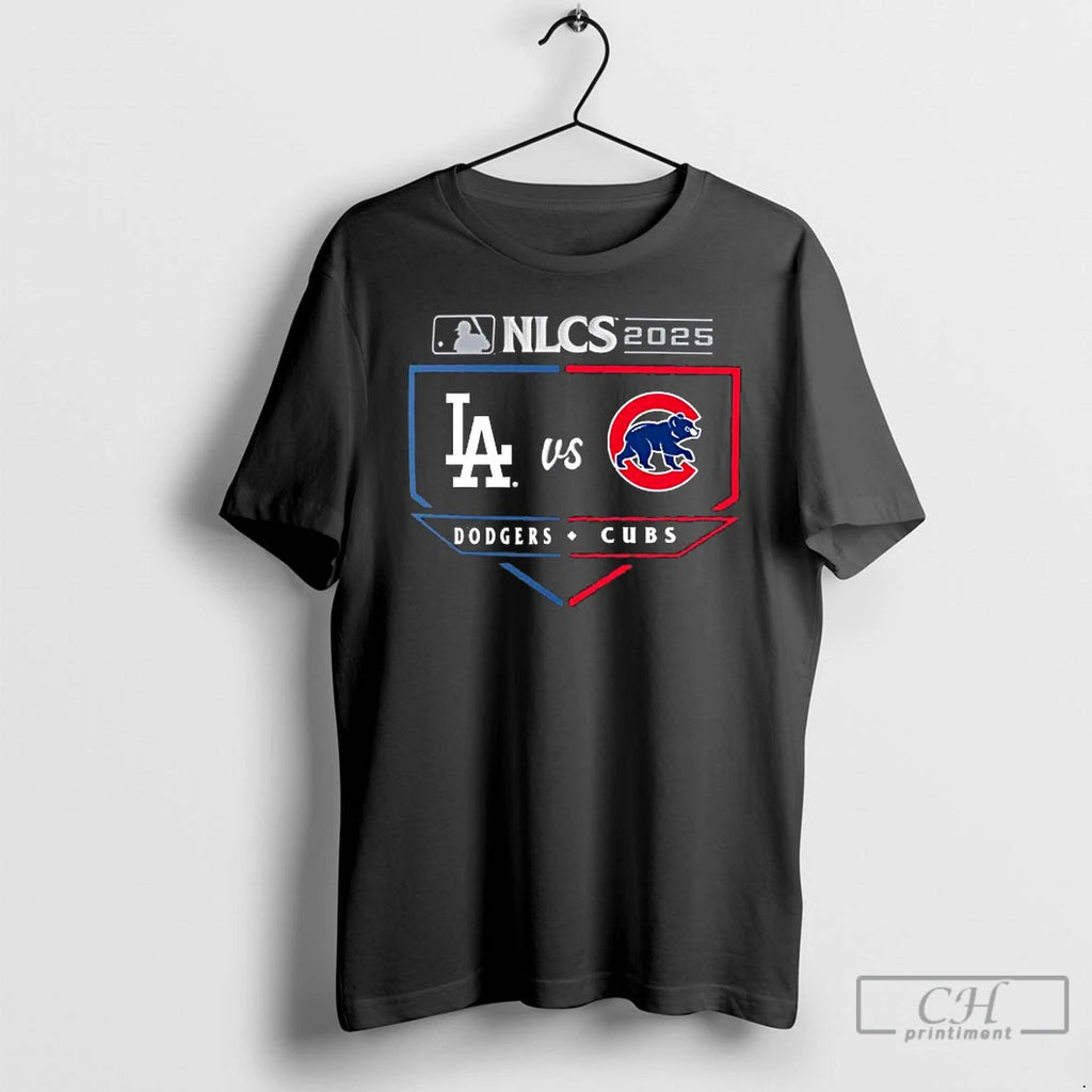 Classic Los Angeles Dodgers Vs Chicago Cubs Nlcs Batters Box Matchup T Shirts