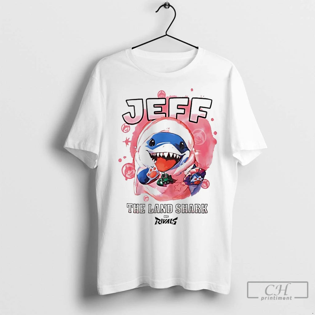 Classic Michelle Otter Wearing Jeff The Land Shark
