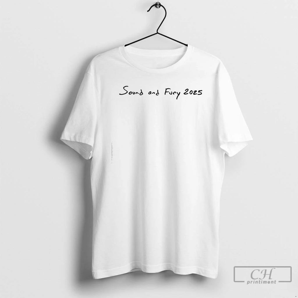 Classic Midrift Sound And Fury 2025 T Shirts