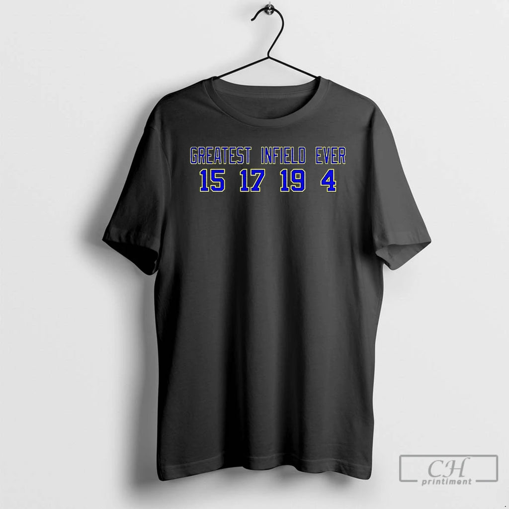 Classic Milwaukee Brewers Greatest Infield Ever 80s Brewers Baseball T Shirts