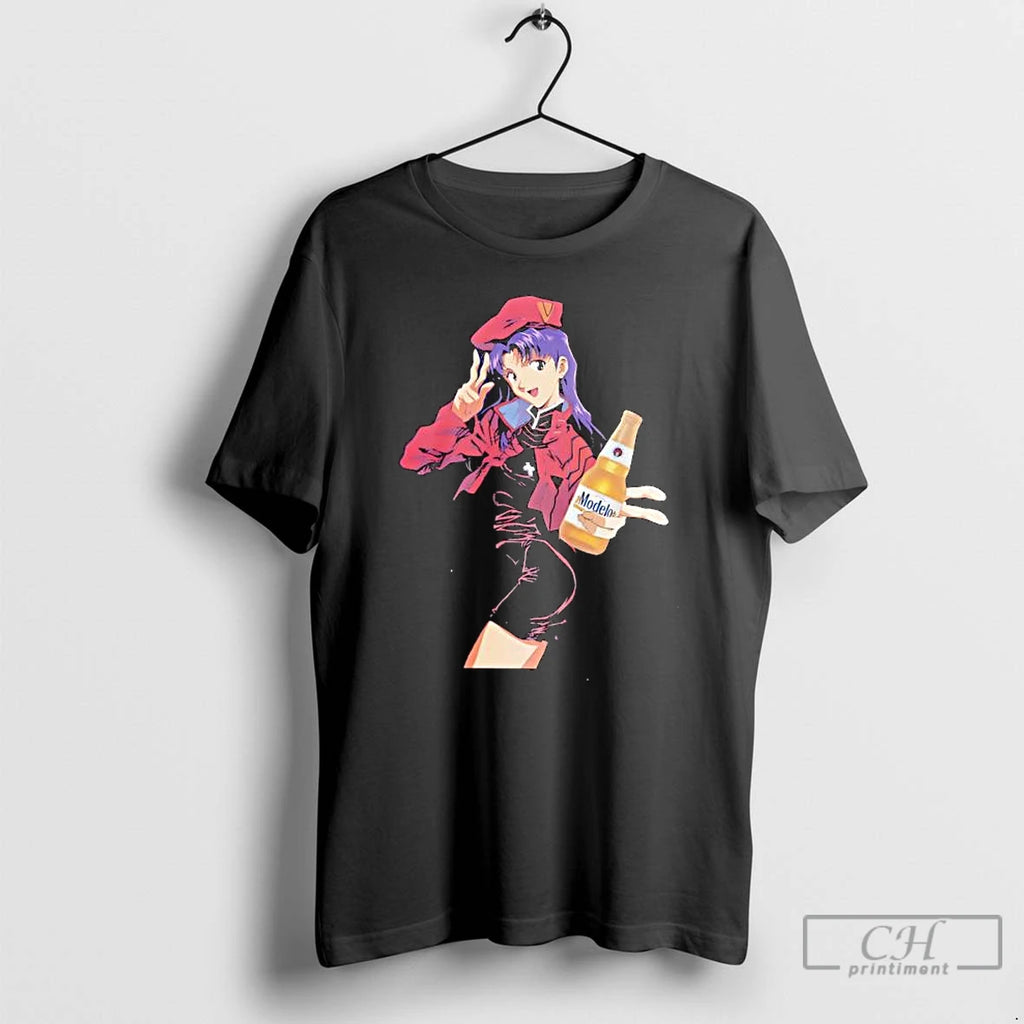 Classic Misato Katsuragi X Modelo Beer Anime Series
