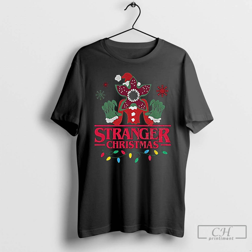 Classic Monster From Upside Down Stranger Christmas Merry Christmas