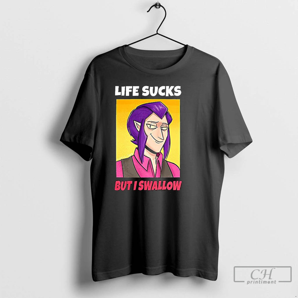 Classic Mortis Life Sucks But I Swallow T Shirts