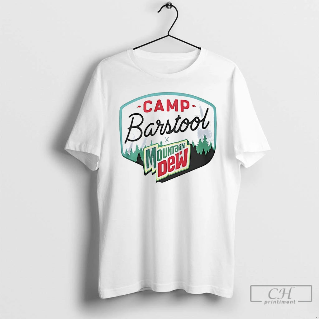 Classic Mountain Dew Camp Barstool