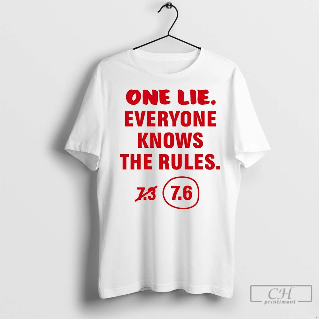 Classic One Lie Everyone Knows The Rules